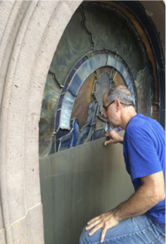 Repairs on window exterior