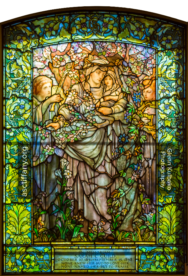 Madonna of the Flowers: 1899 Tiffany Glass and Decorating Company