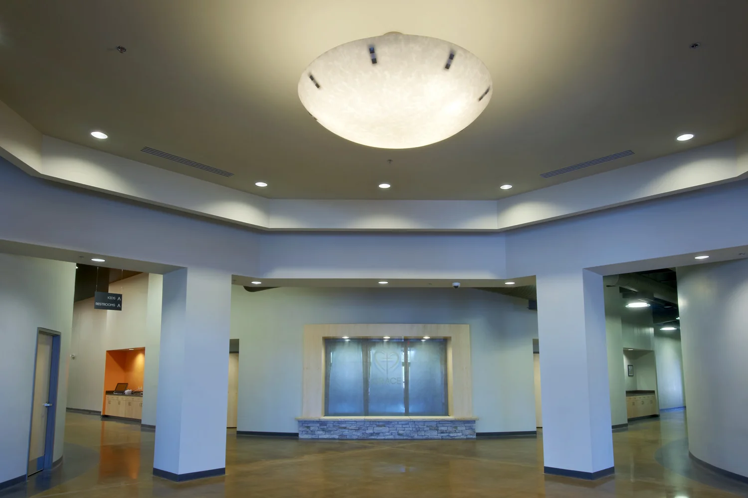 Religious Grace Community Church Cornerstone Design Architects