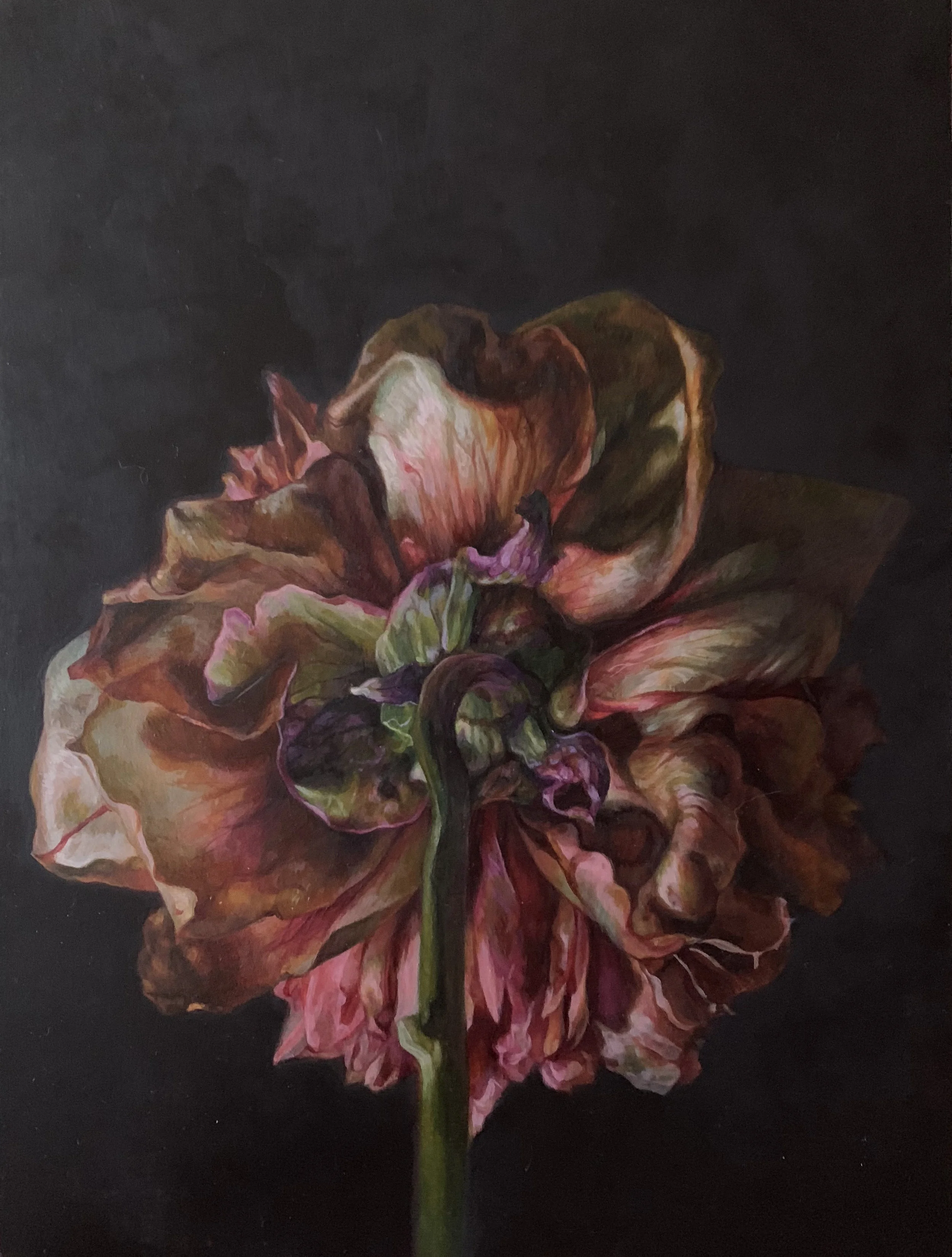 William Suran No. 27A 2019 Oil on wood panel 12 x 9 inches