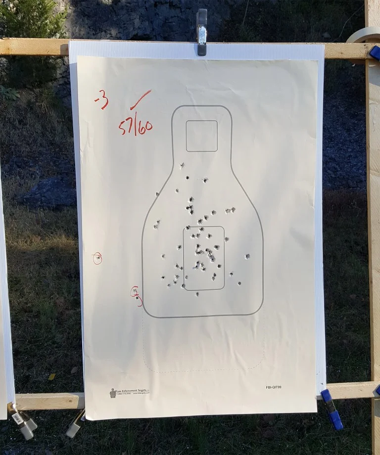 FBI qualification test drill
