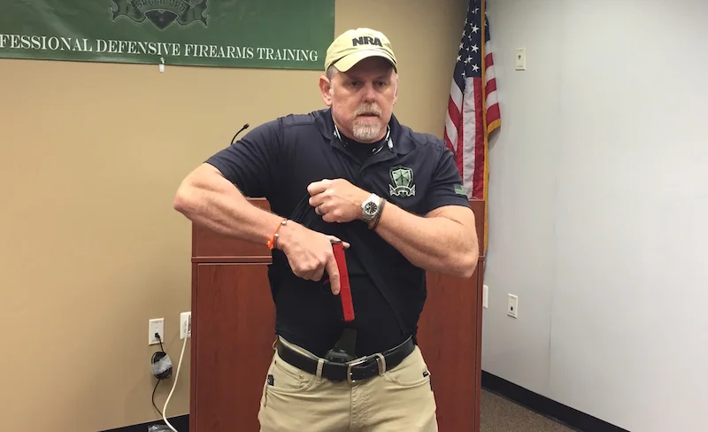 Drawing A Pistol From Concealment, Part 2: Re-holstering And Apparel Choices