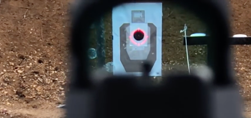 Shooting a 99 5X with the ⭕️ reticle on the Holosun 507C