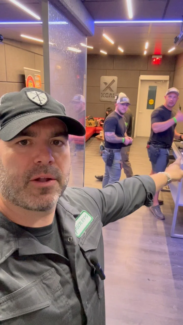 We are at @xcalloudoun running the shooting competition for the @gunsouttv range day. Come by and see us and maybe you will win a free green ops class.
#greenops #greenopstraining #tacticaltraining #trainhard
