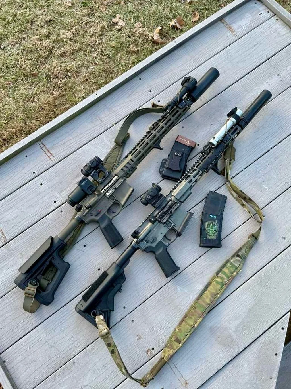 Serving premium Friday night content: @sonsoflibertygw  MK1 fitted, @griffin_armament suppressed, @aimpointusa locked in&mdash;Ruining Timelines and Egos in a single post.💥

#SOLGW #SOLGWMK1 #GriffinArmament #Aimpoint #RifleBuild #ARSetup #GreenOps 