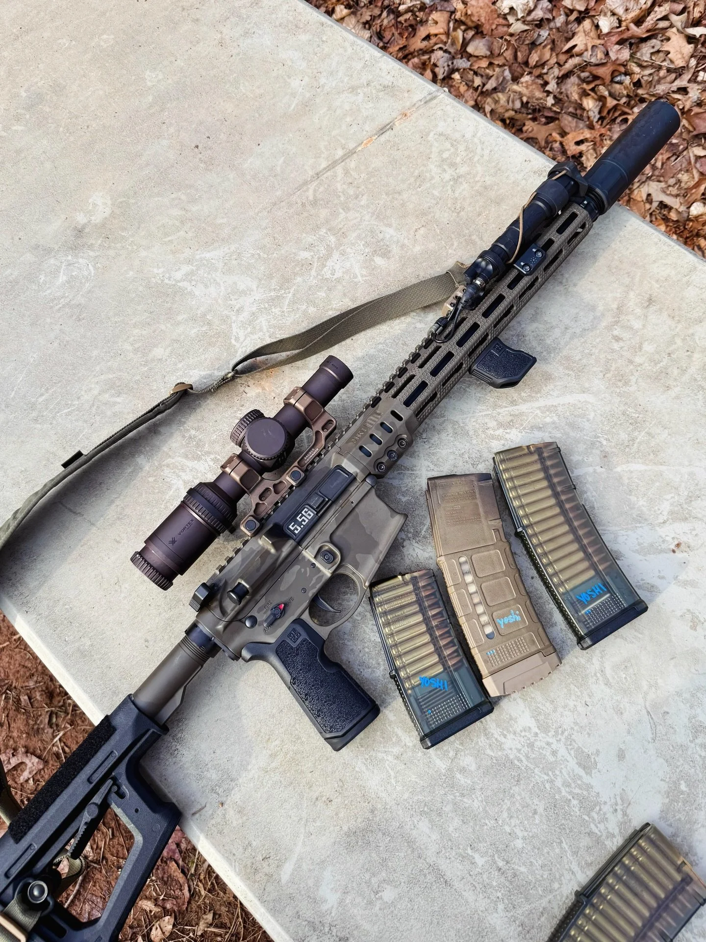 Weekend forecast: 100% chance of sending it&mdash;silently.
SOLGW MK1 X Griffin can.🖤
Built for noise, tuned for silence

📸 @green_ops_yoshi @sonsoflibertygw @griffin_armament 🔥 

#SOLGW #GreenOps #GriffinArmament #Suppressed  #WeekendVibes