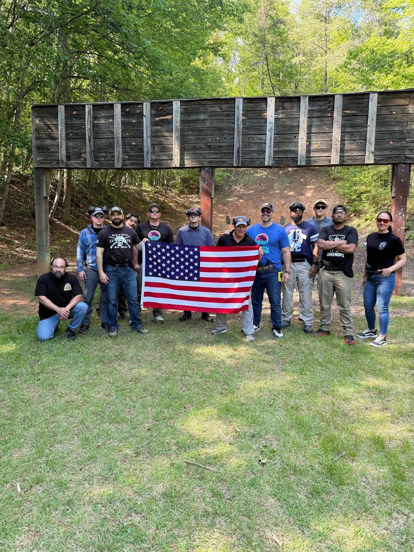 Saturday recap &mdash; Practical Concealed Carry Skills | Manassas, VA: Full class 🇺🇸 Strong turnout and solid work across the board. We pushed beyond static shooting&mdash;working concealment, movement, target transitions, positional shooting, and