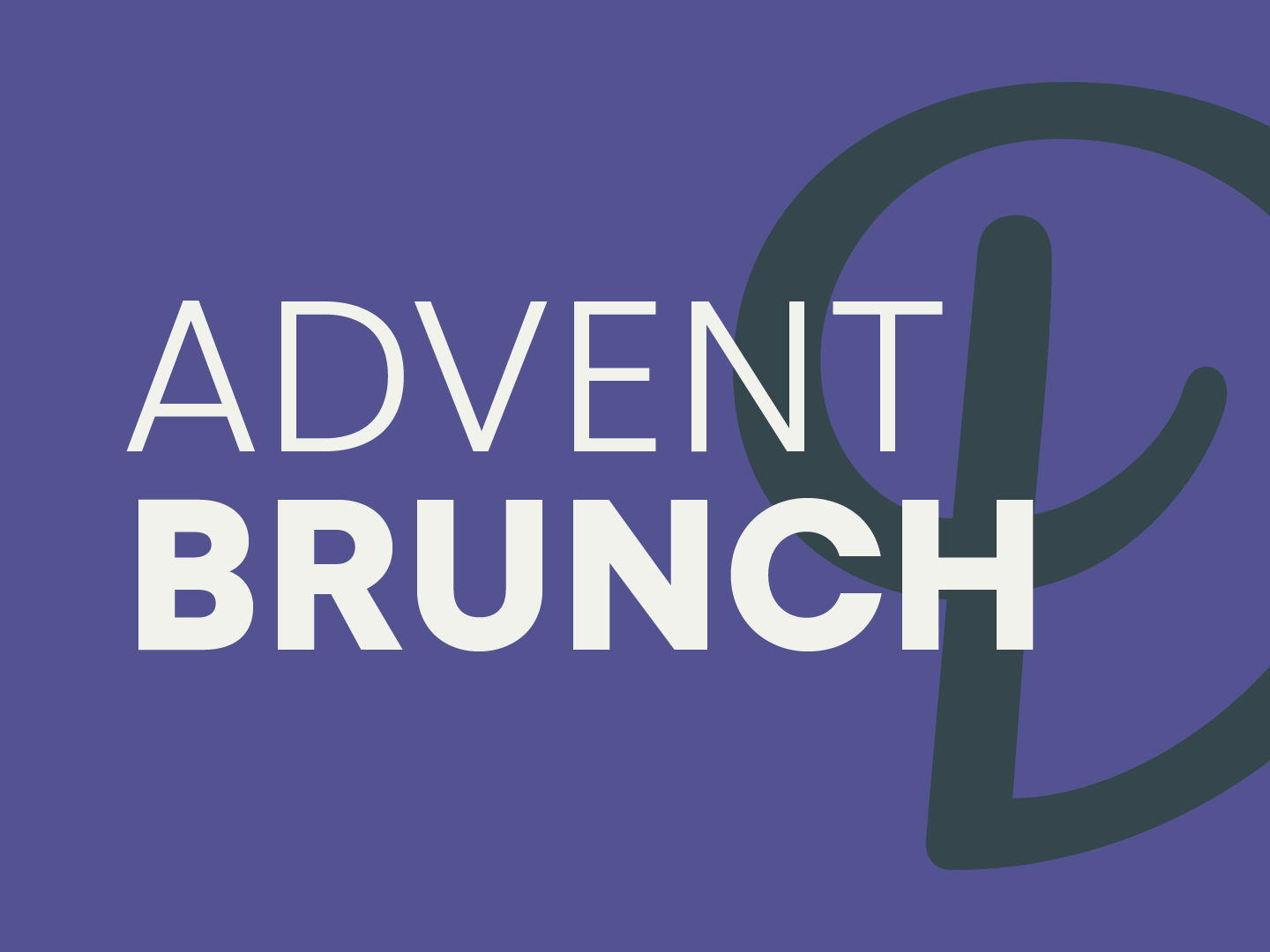 Advent Brunch