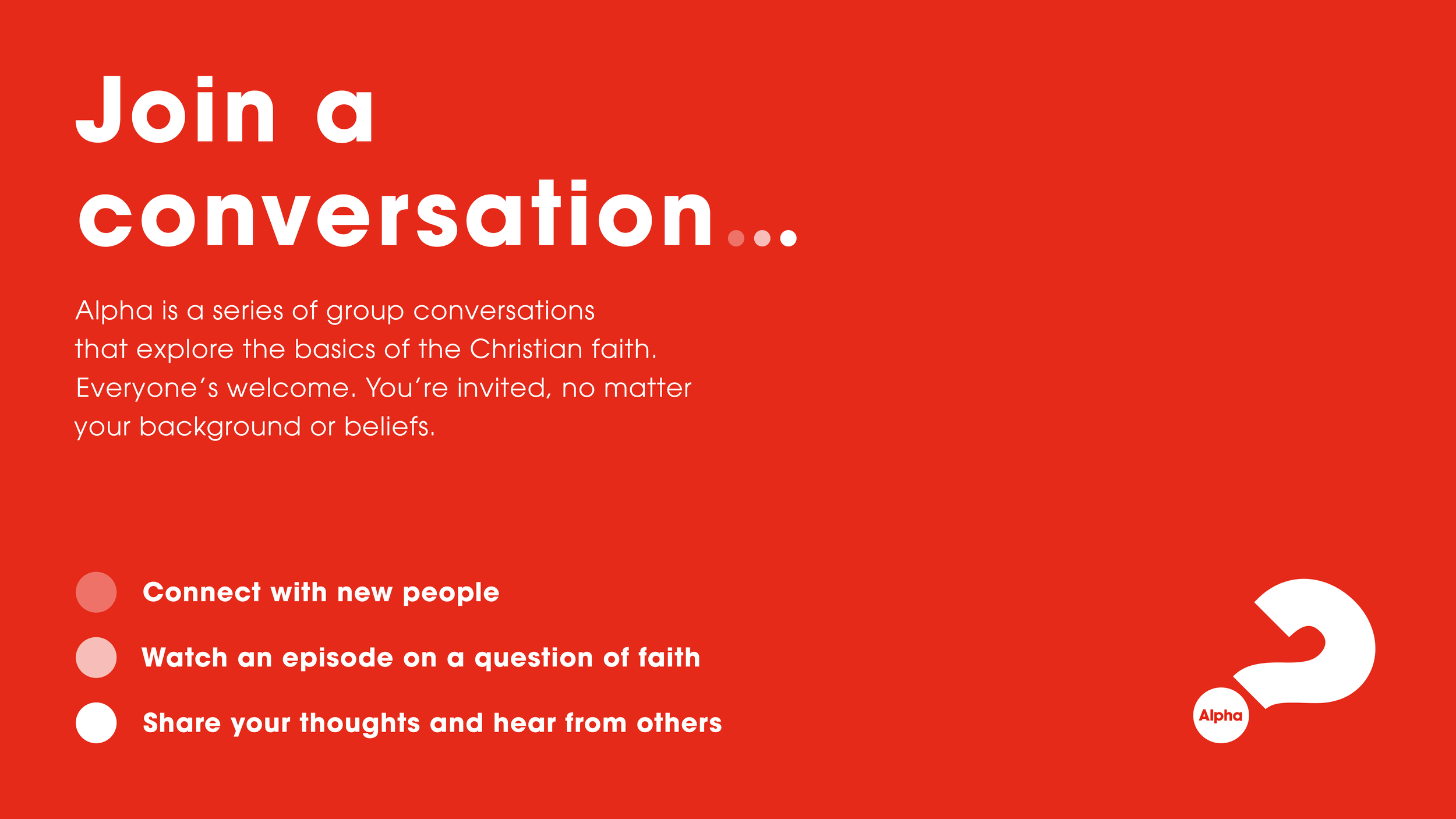 Alpha Course  