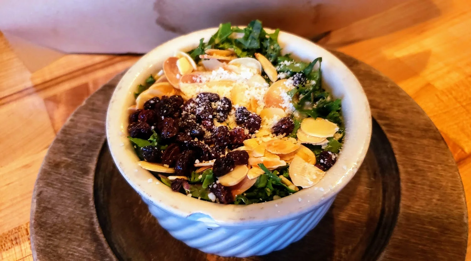 Merle’s KY Kale Salad (half sized version)
