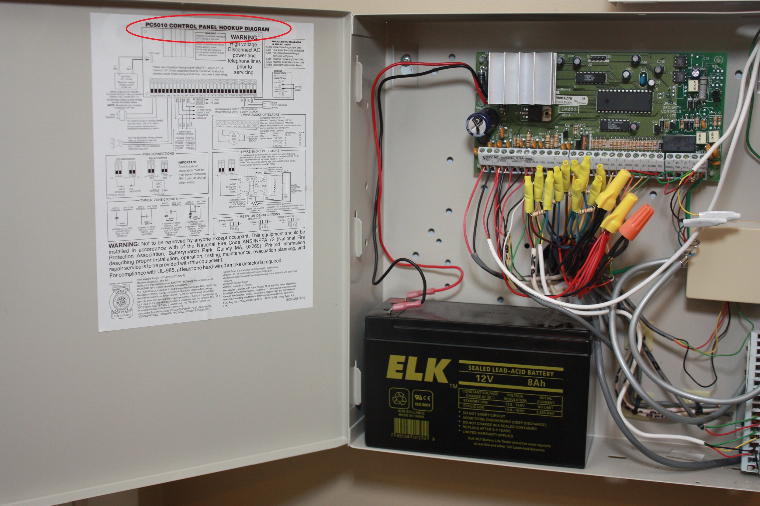 5500 DSC Power Series Custom Alpha — NCA Alarms Nashville  Adt Keypad Wiring Diagram For Power Only    NCA Alarms
