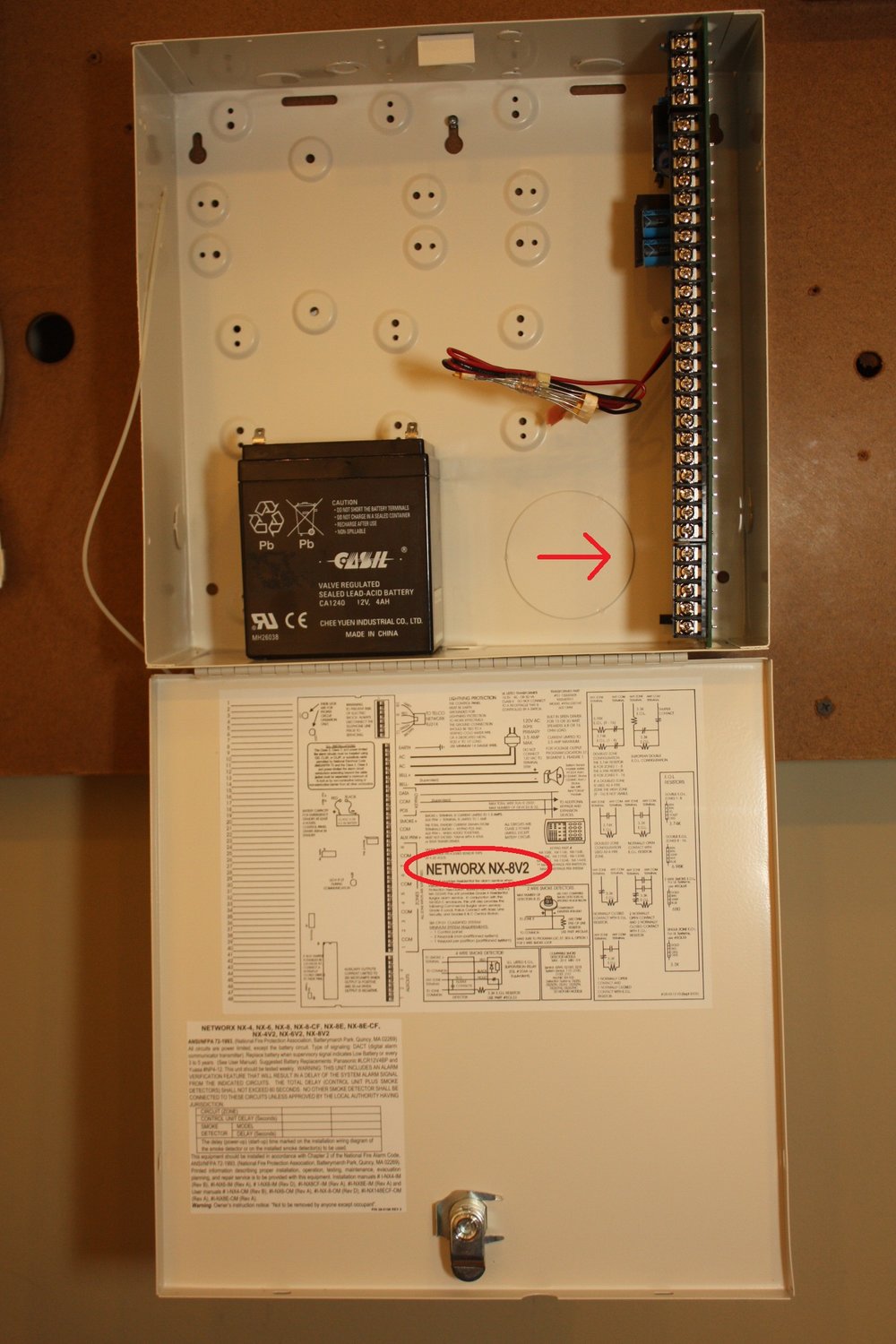 Caddx NX 1316e LED — NCA Alarms Nashville  Networx Nx 4 Wiring Diagram    NCA Alarms