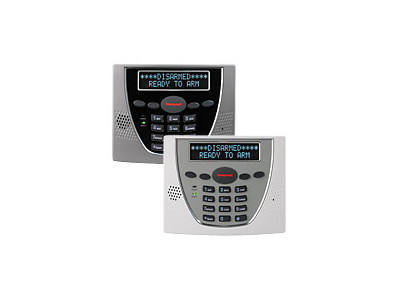 Keypad for the 6460 Honeywell Premium Alpha alarm system showing READY TO ARM on the LCS screen - NCA Alarms Nashville TN