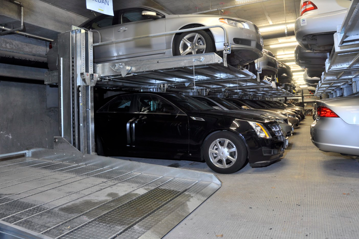 Environmental Benefits of Mechanical Parking Harding Steel