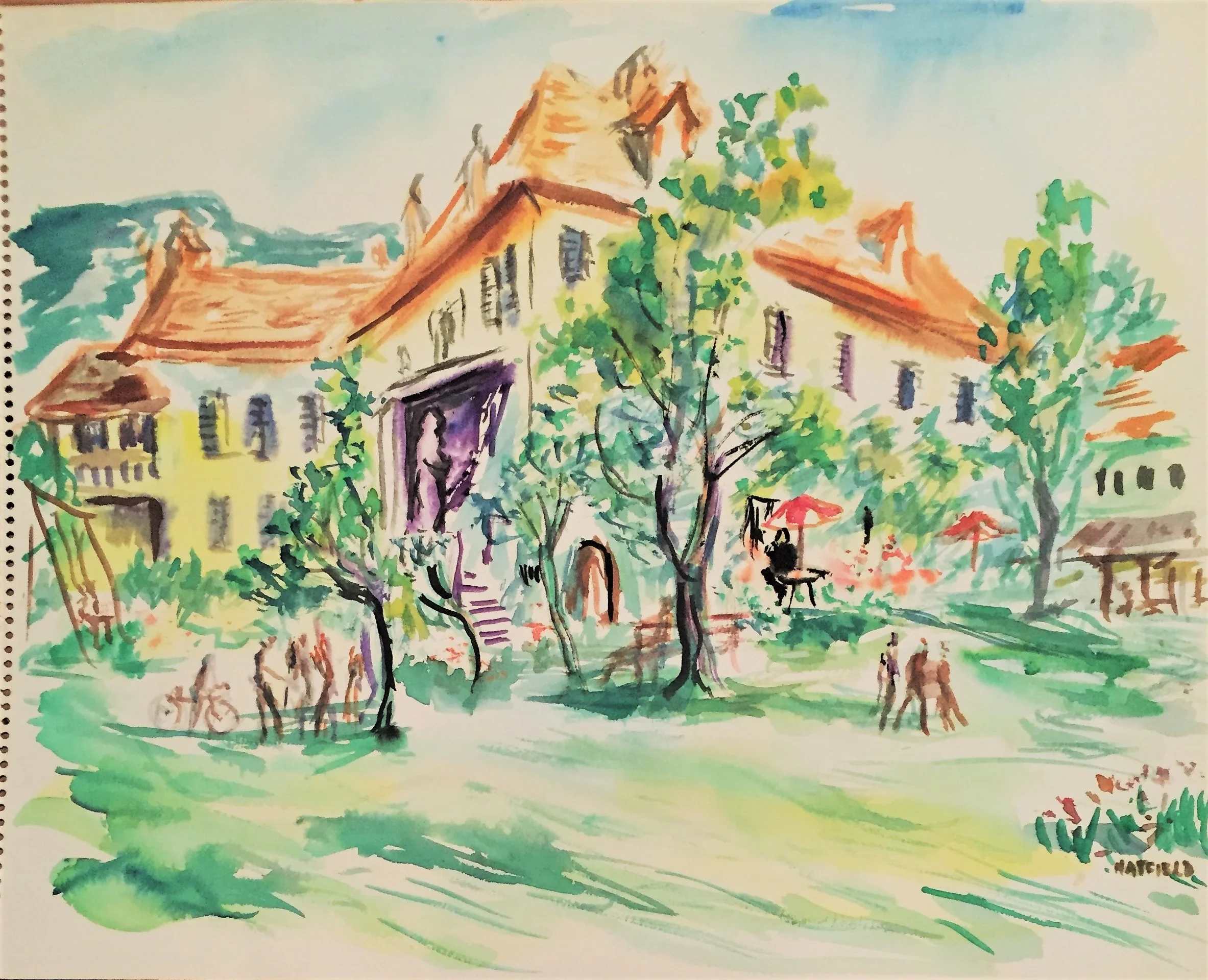 Chateau de Mieugy, France, 1973 .jpg