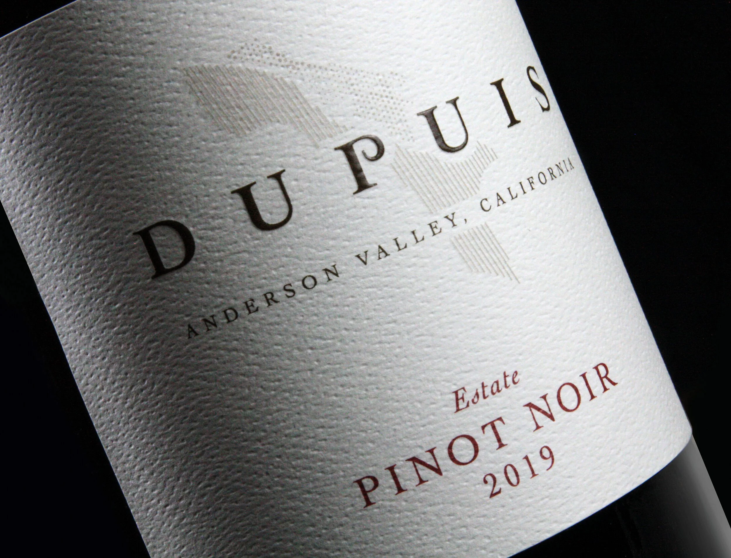 dupuis: logo and label design