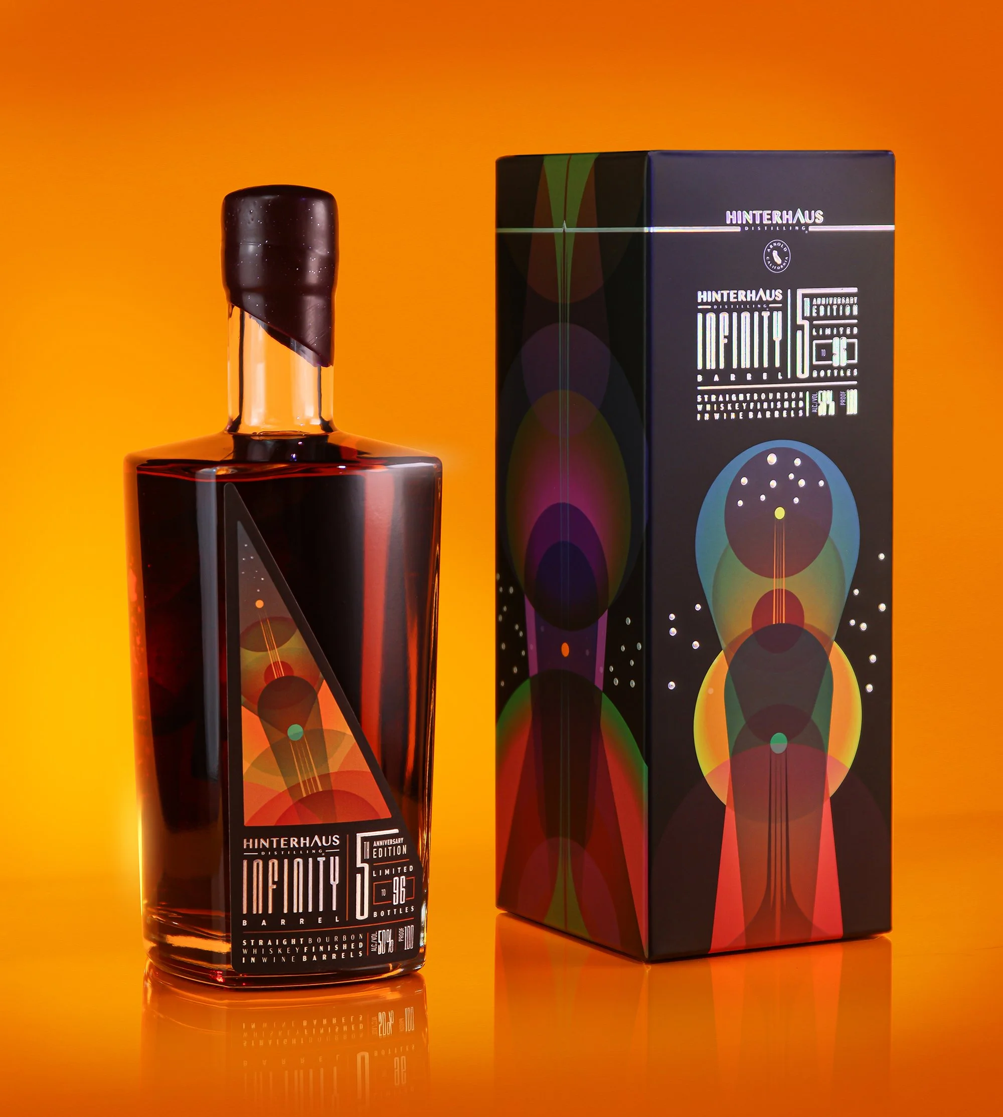 HINTERHAUS INFINITY BARREL: LABEL AND BOX DESIGN