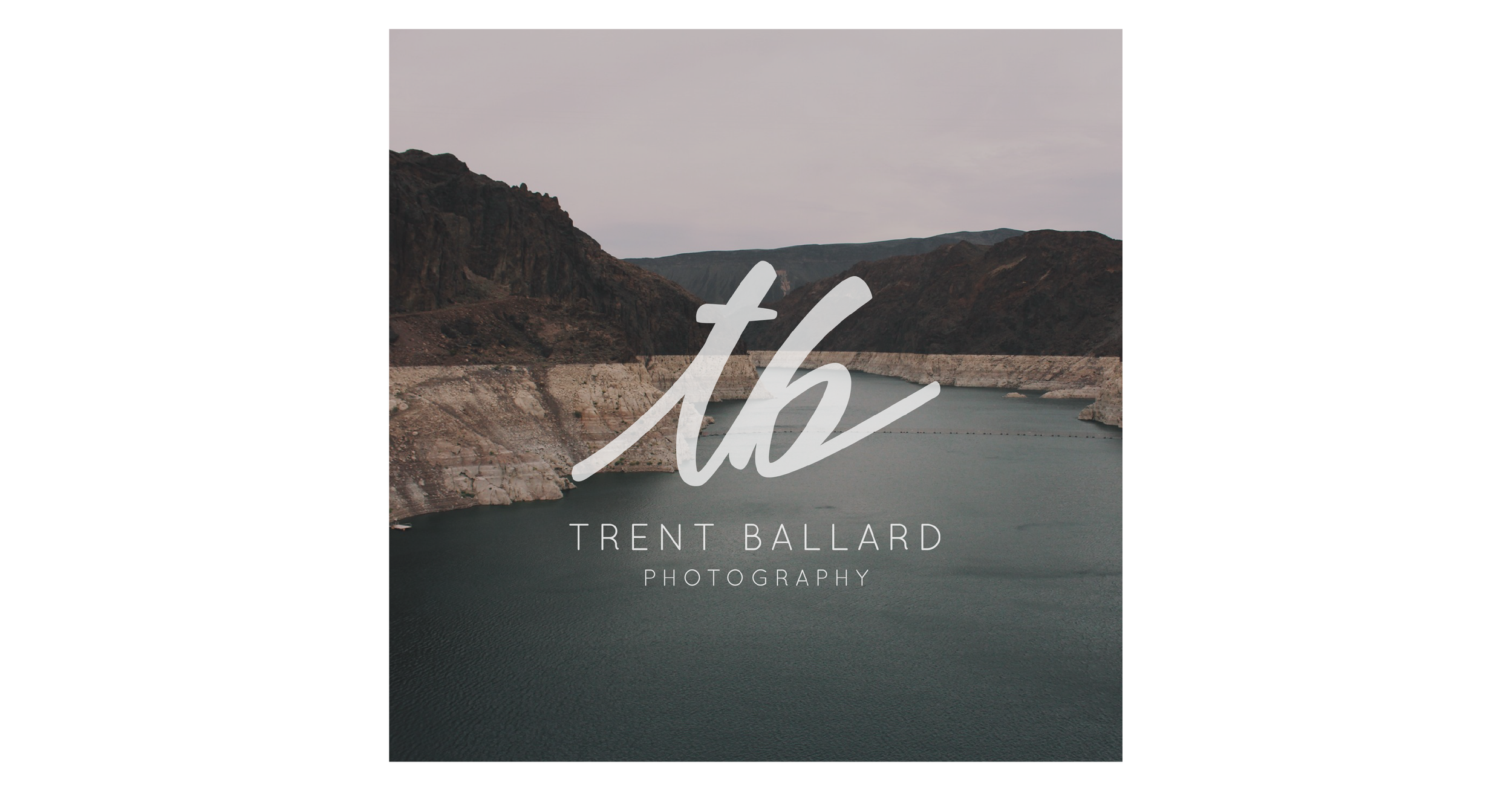  Branding and logo design for  Trent Ballard Photography . 