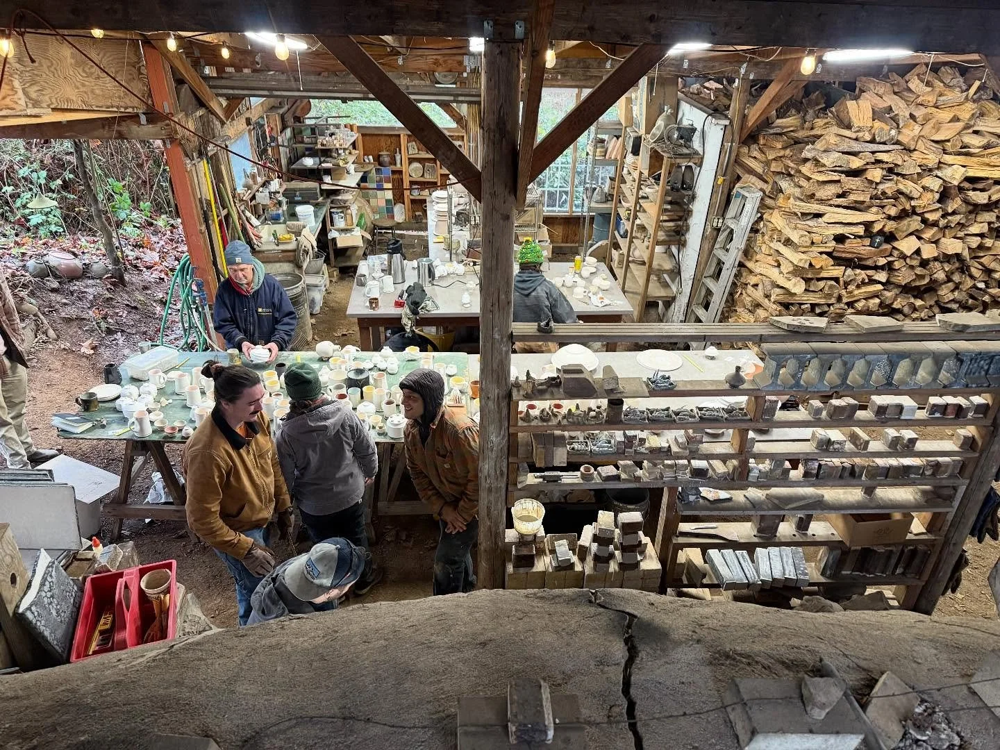 Happy Holidays - we loaded the PHP Anagama kiln this past weekend.

Excited to 🔥 the kiln in the coming days.  I&rsquo;ve got a lot of work in this kiln . . . So much potential - the anticipation builds 😅🤪

Thanks to all the lovely humans involved