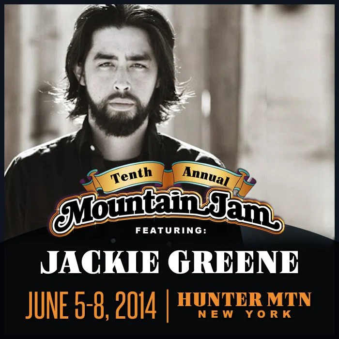 Join Jackie Greene Band at Mountain Jam Festival's 10th anniversary at Hunter Mountain, NY this June 5-8!