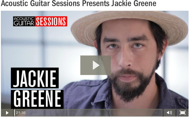 Acoustic Guitar Sessions Presents Jackie Greene