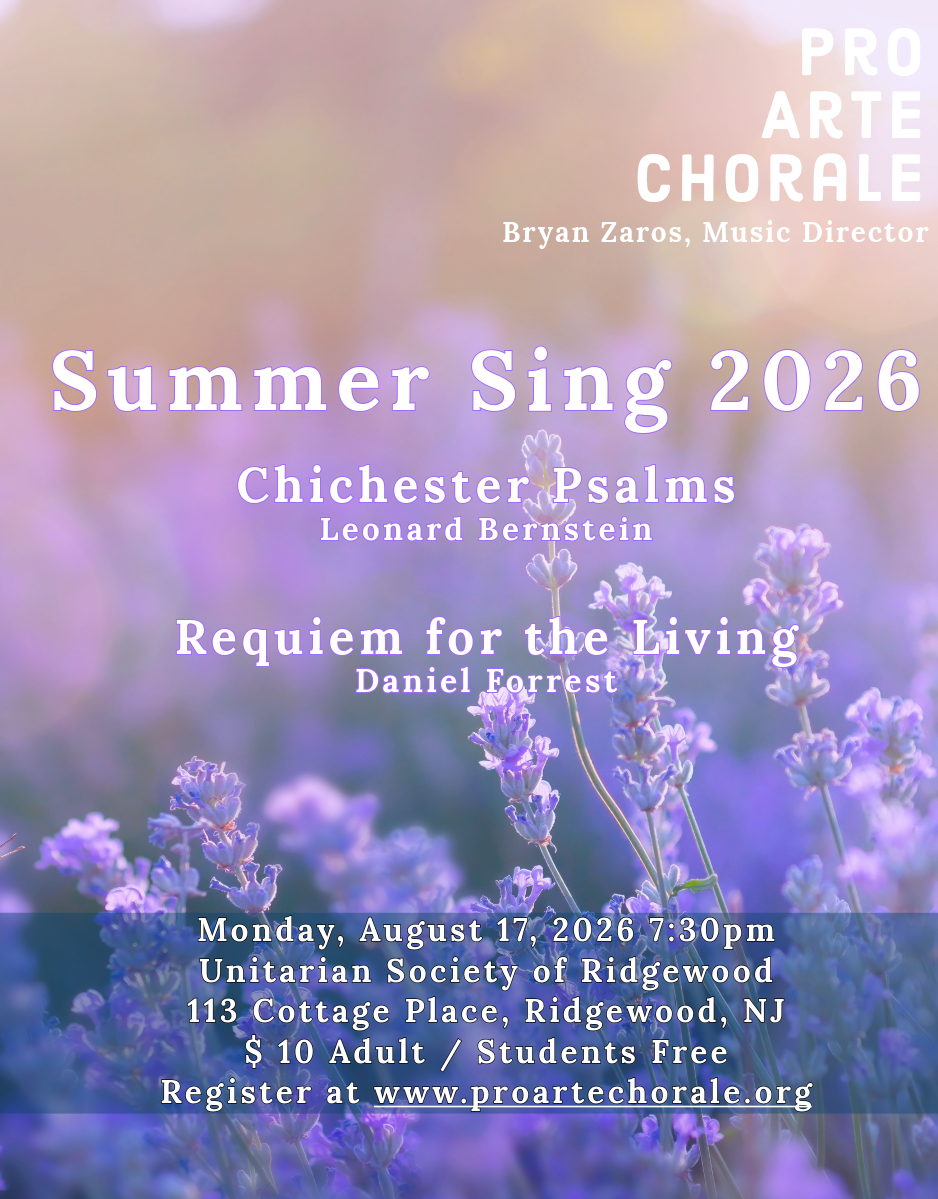 Summer Sing August 2026