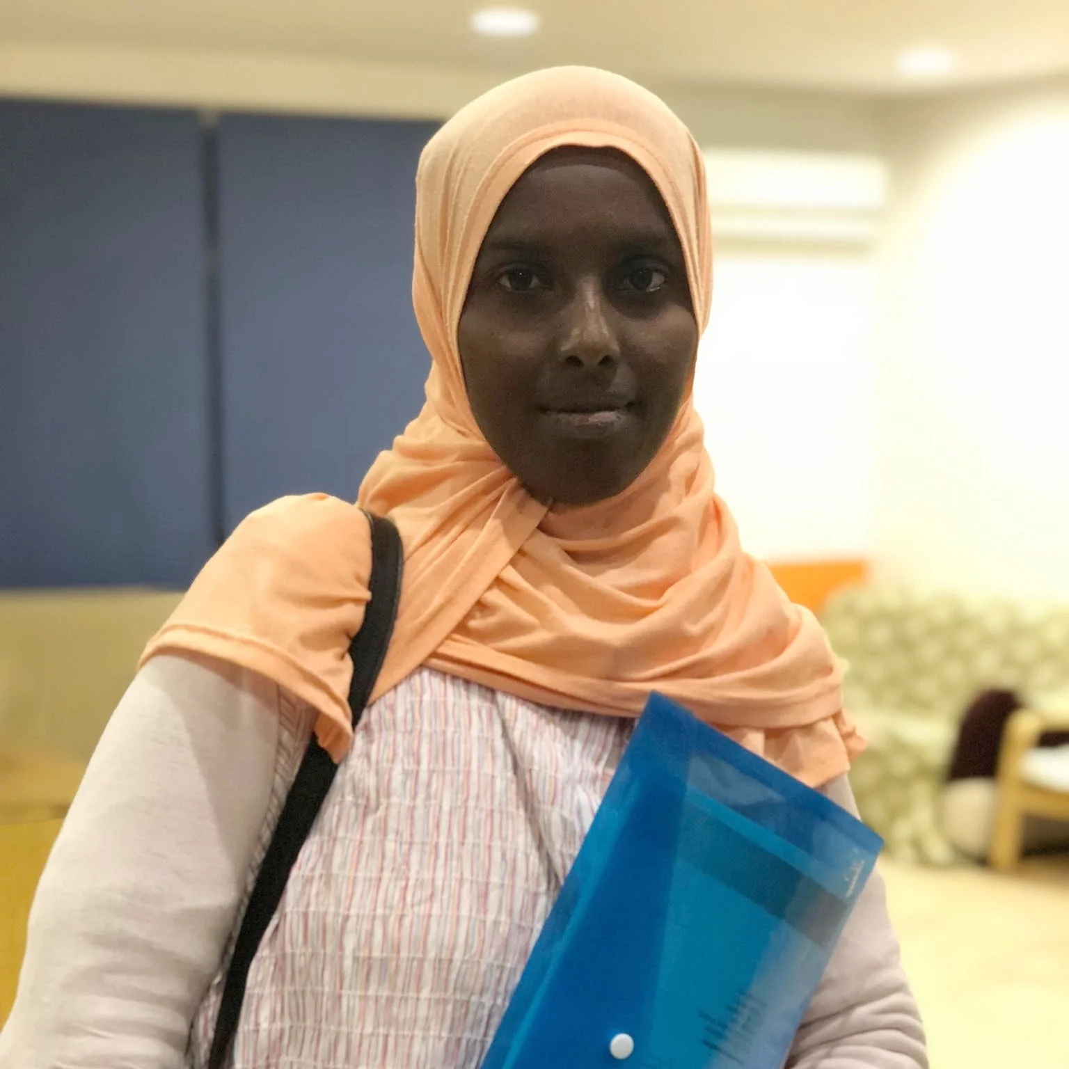 Djamila, 29 - Djibouti “I like teaching because I learn while I teach. I think teaching is giving.”