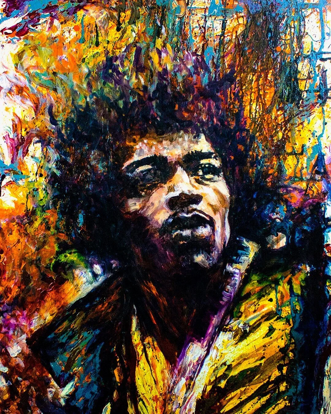 *GIVEAWAY*
I am giving away 1 of the 3 prints ever made of my Jimi oil painting. All you have to do to enter is:
1. Follow @susanmitchellart 
2. Like this post 
3. Tag a friend in the comment
Winners will be chosen next Wednesday 
.
.
.
.
.
.
#art #a