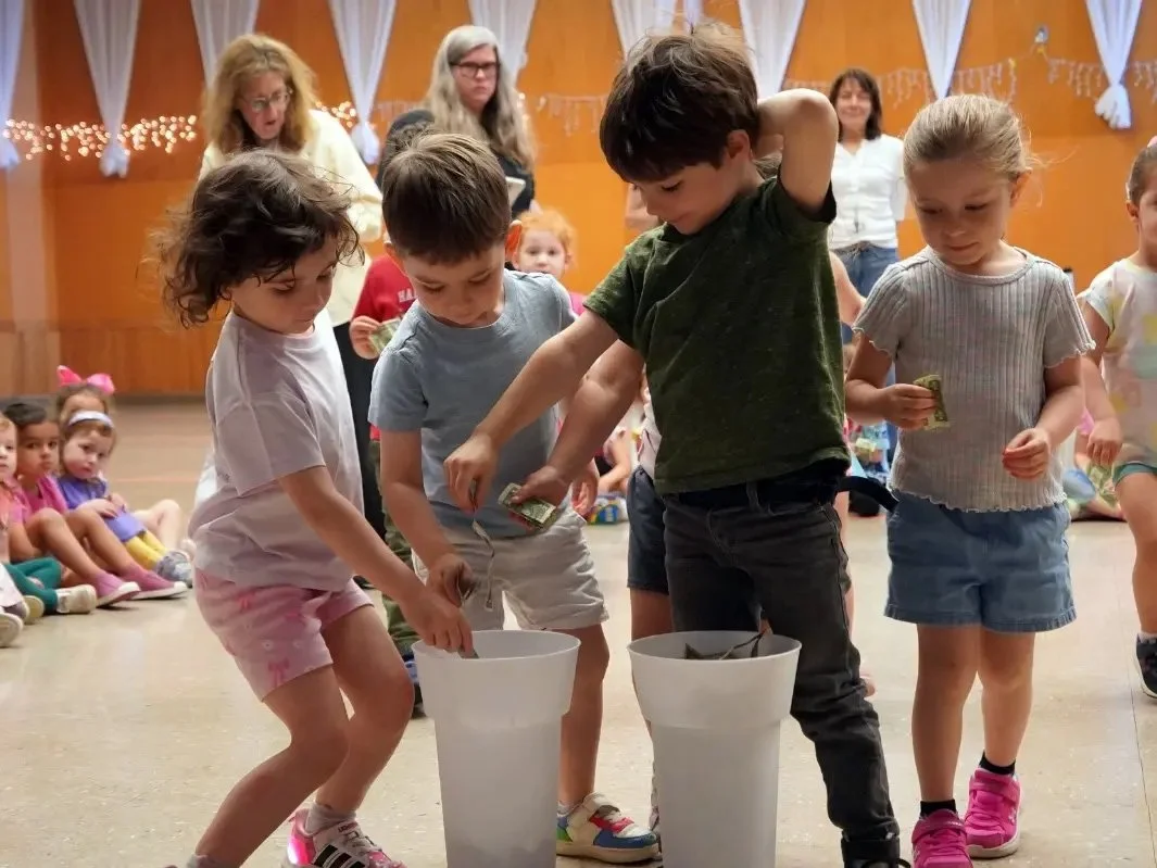 Nursery School Children Donate to Help Other Children in Stamford