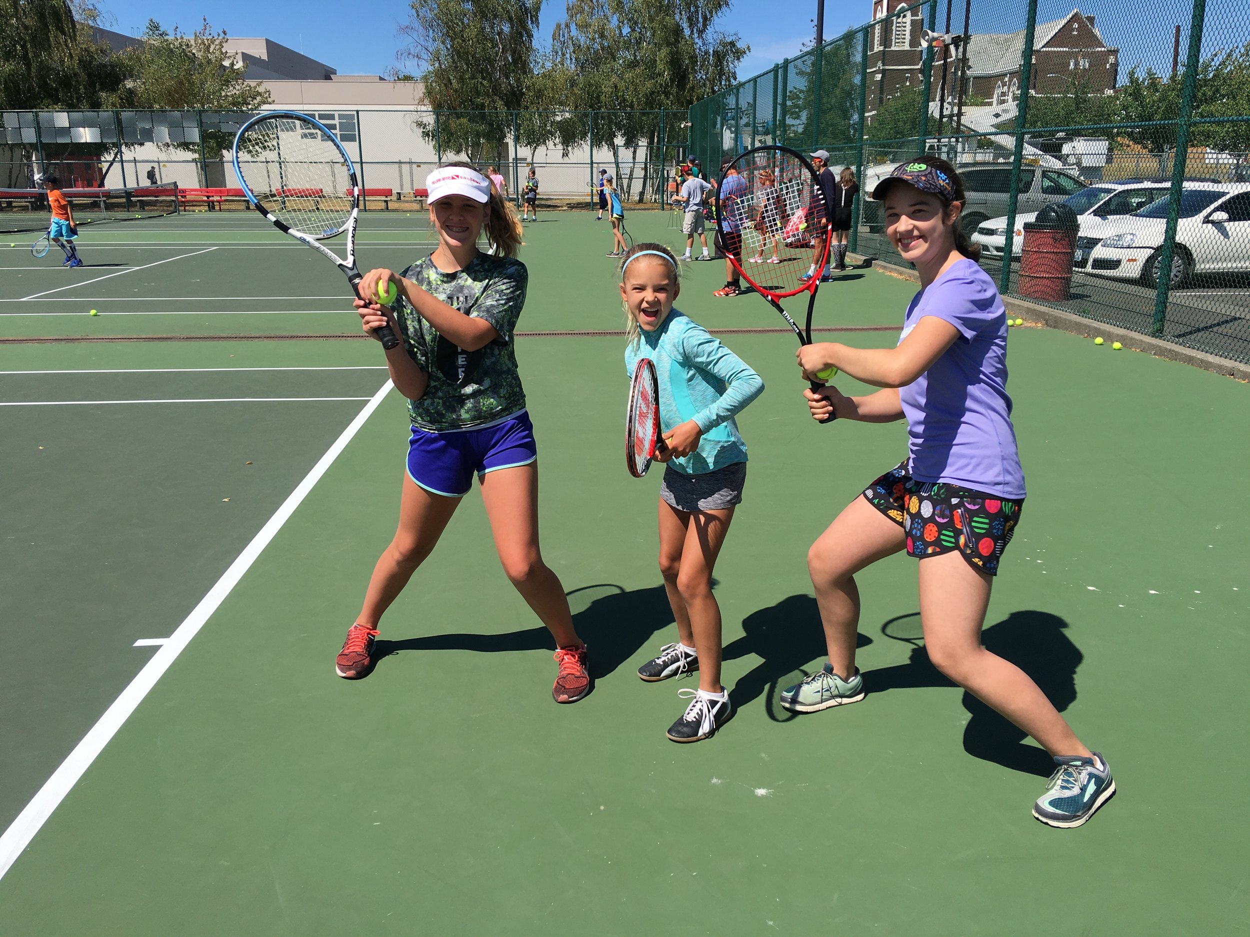 Gain tennis skills while having FUN!