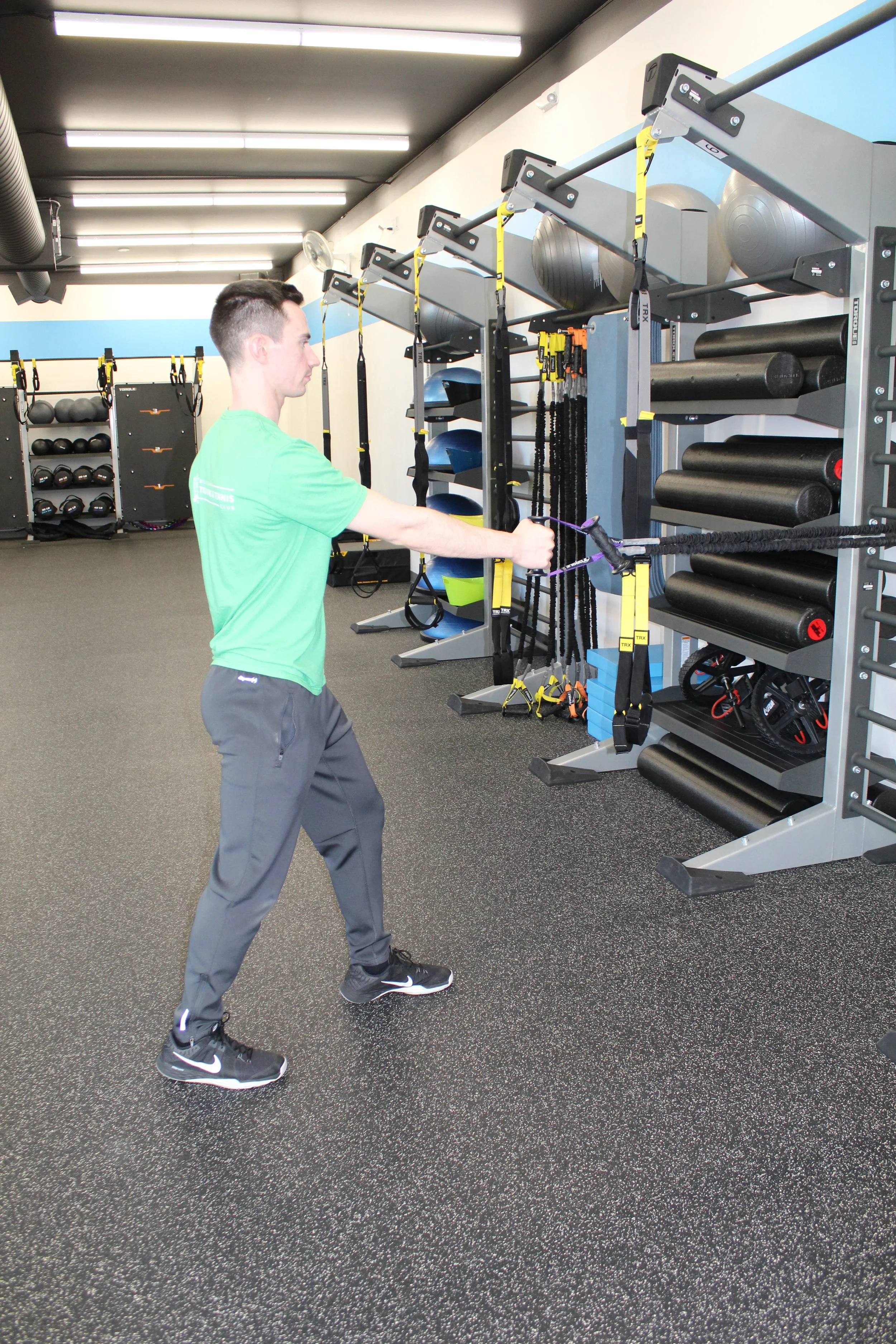 Row starting position