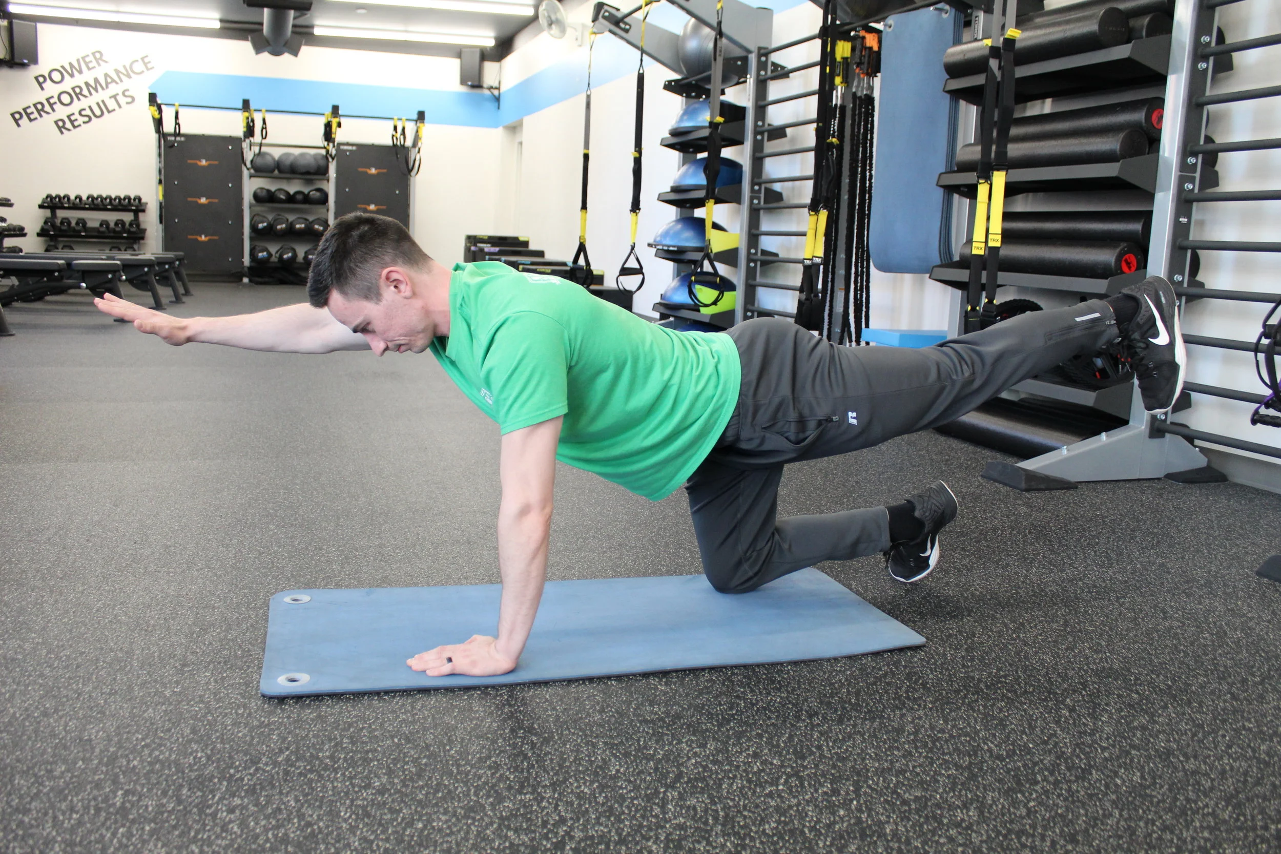 Opposite Arm &amp; Leg out