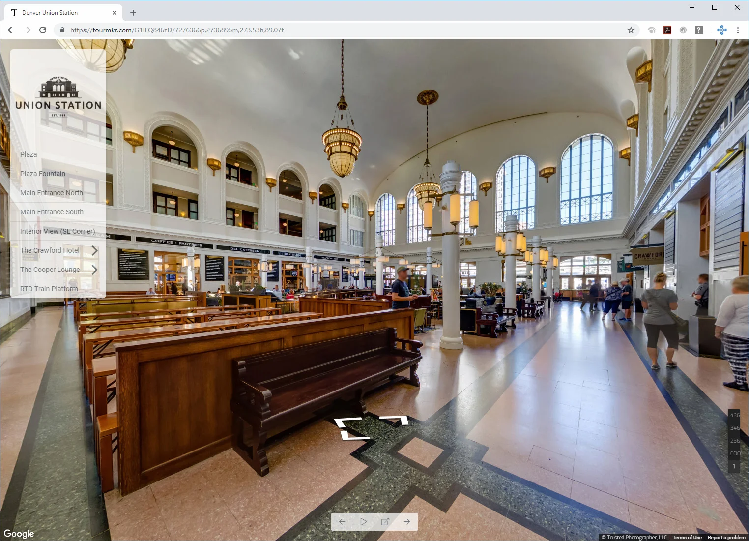 Custom 360° Portfolio - Denver Union Station