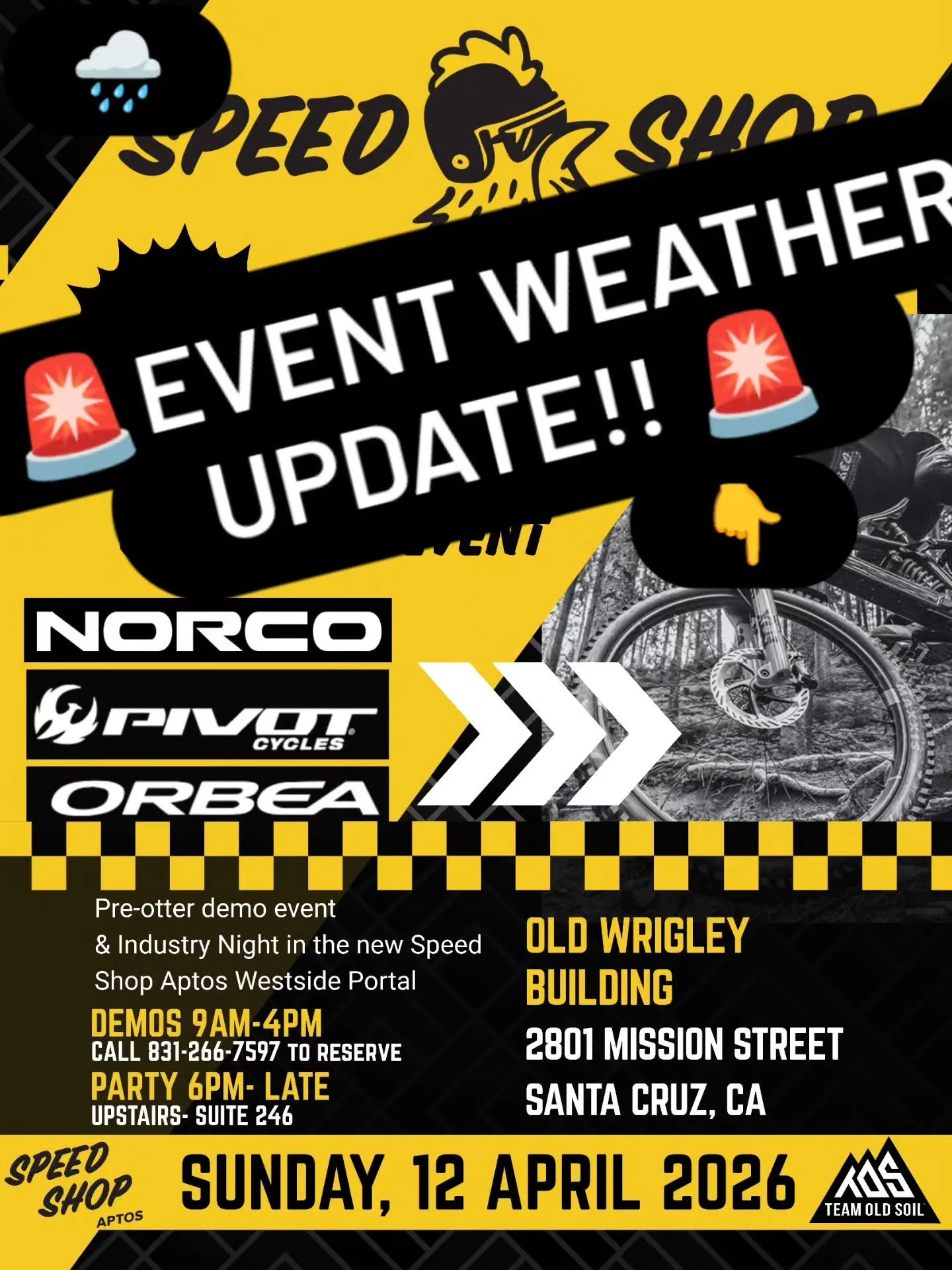 🚨***WEATHER UPDATE***🚨
We have been watching the weather closely, and so far it had been looking like we were in for some seriously hero conditions.&nbsp;

Due to our positioning on the coast, Santa Cruz can have some pretty unpredictable forecasts