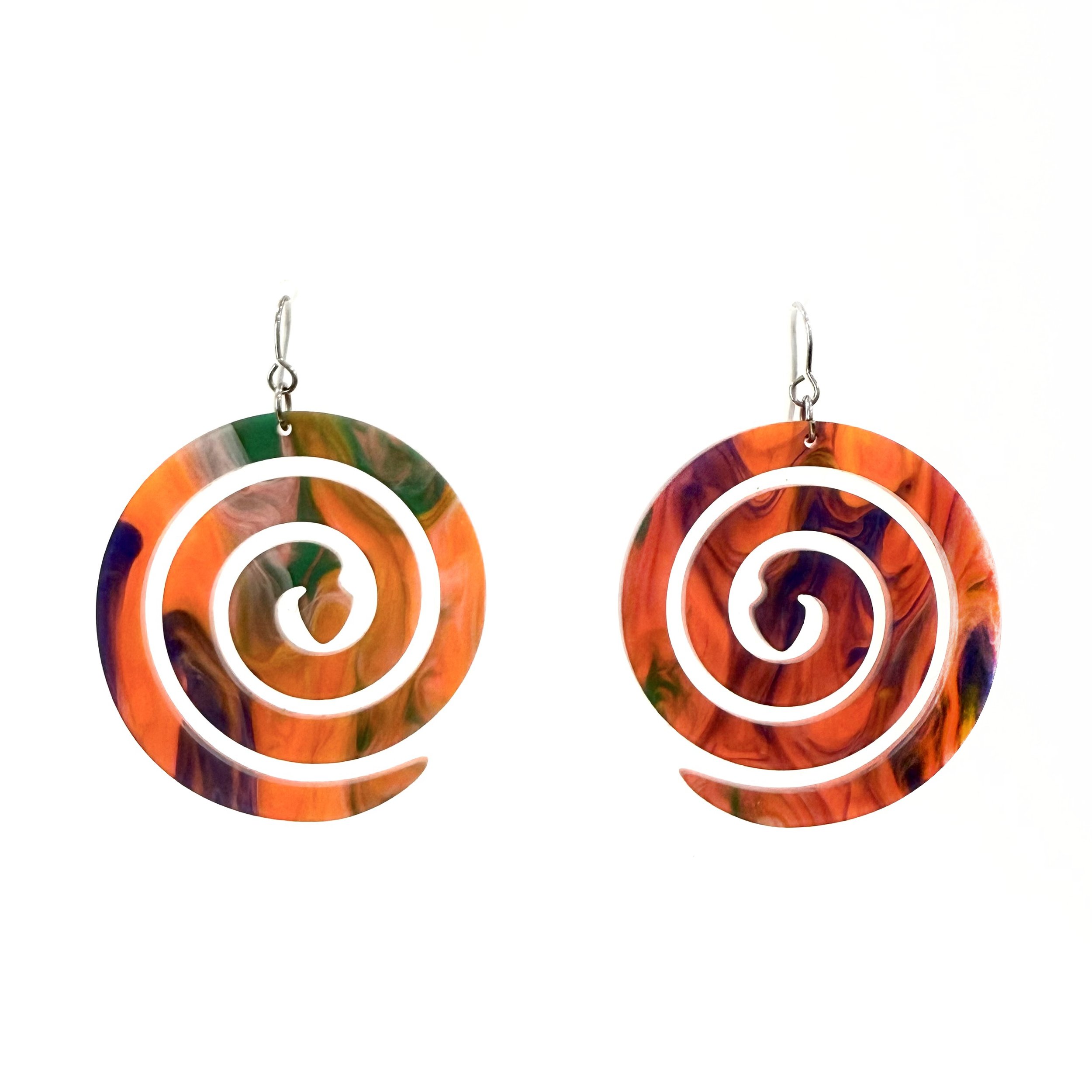 MiriamDema-SpiralSnakesOrange-2025-01.jpeg