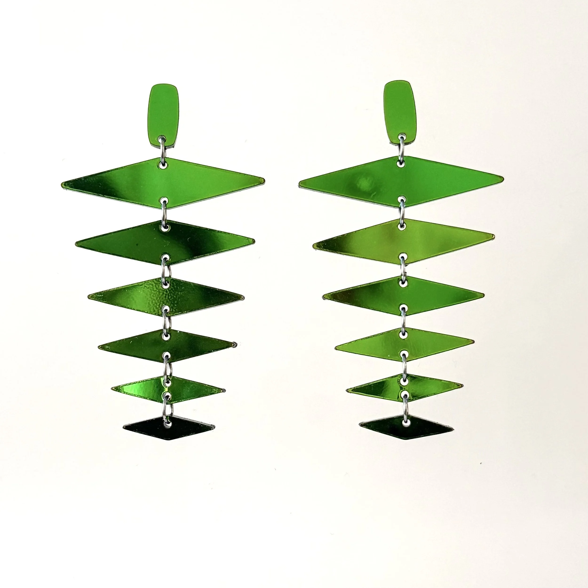 Stacked Angle Earrings