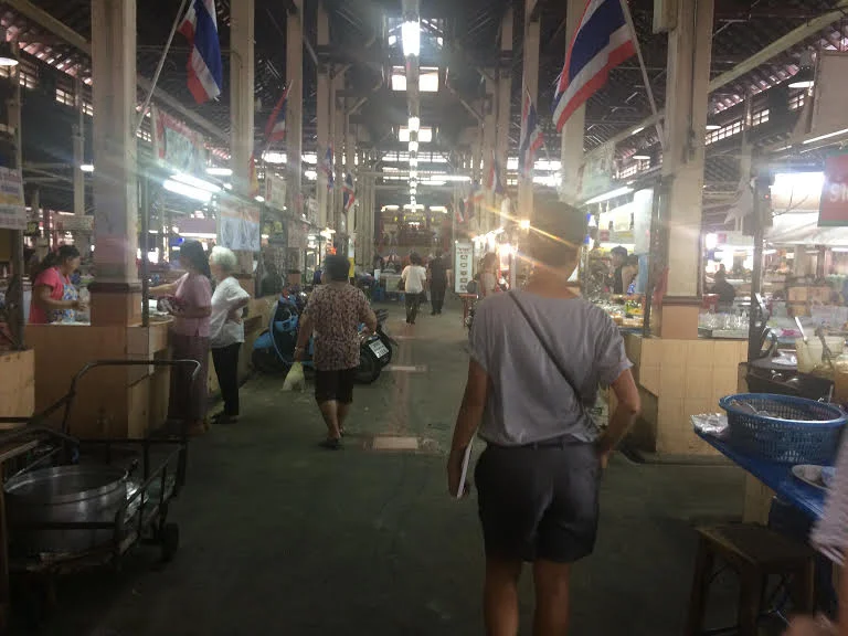 This location marks one of the oldest markets in Thailand