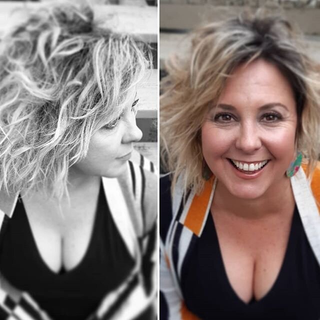 You know I do Hair &amp; Make-up right??
Today @jodierimmer was in my hot seat 
I transformed her ready for her interview on @sevensharptvnz
Tonight...
As usual she stole from my home... this time my @christineharrisnz  earrings

#freespirit #getyaha