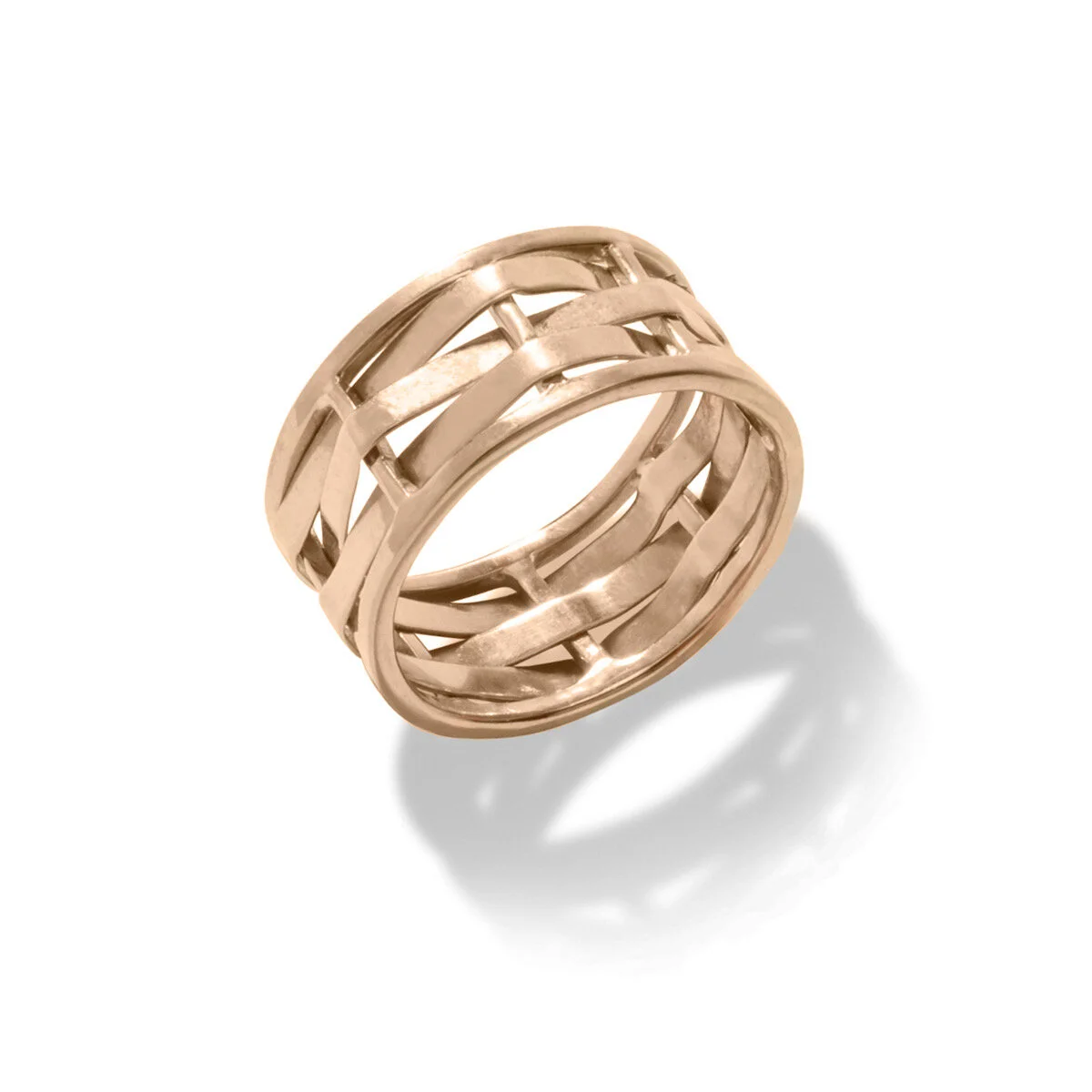 Yellow Gold Woven Ring