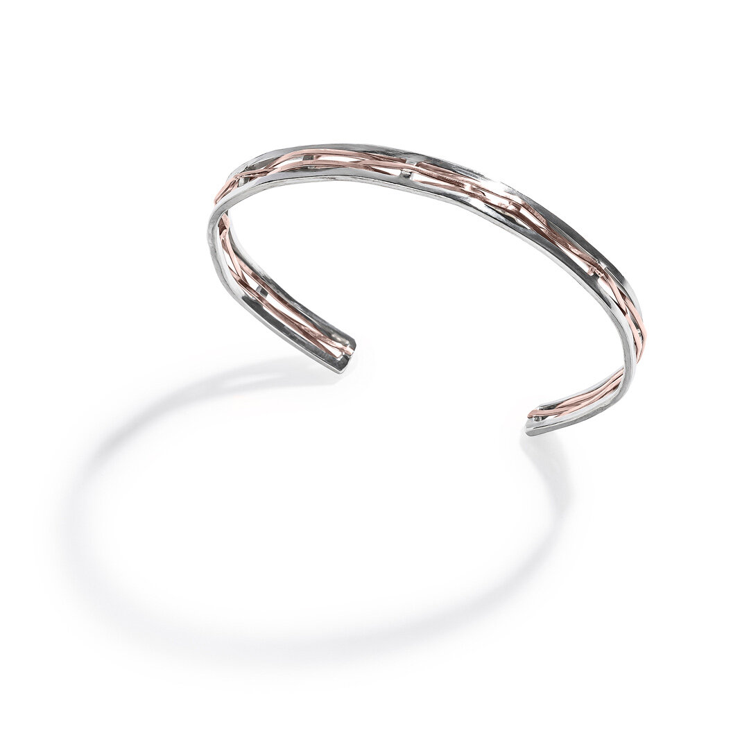 Petite Rose Gold Fusion Bracelet