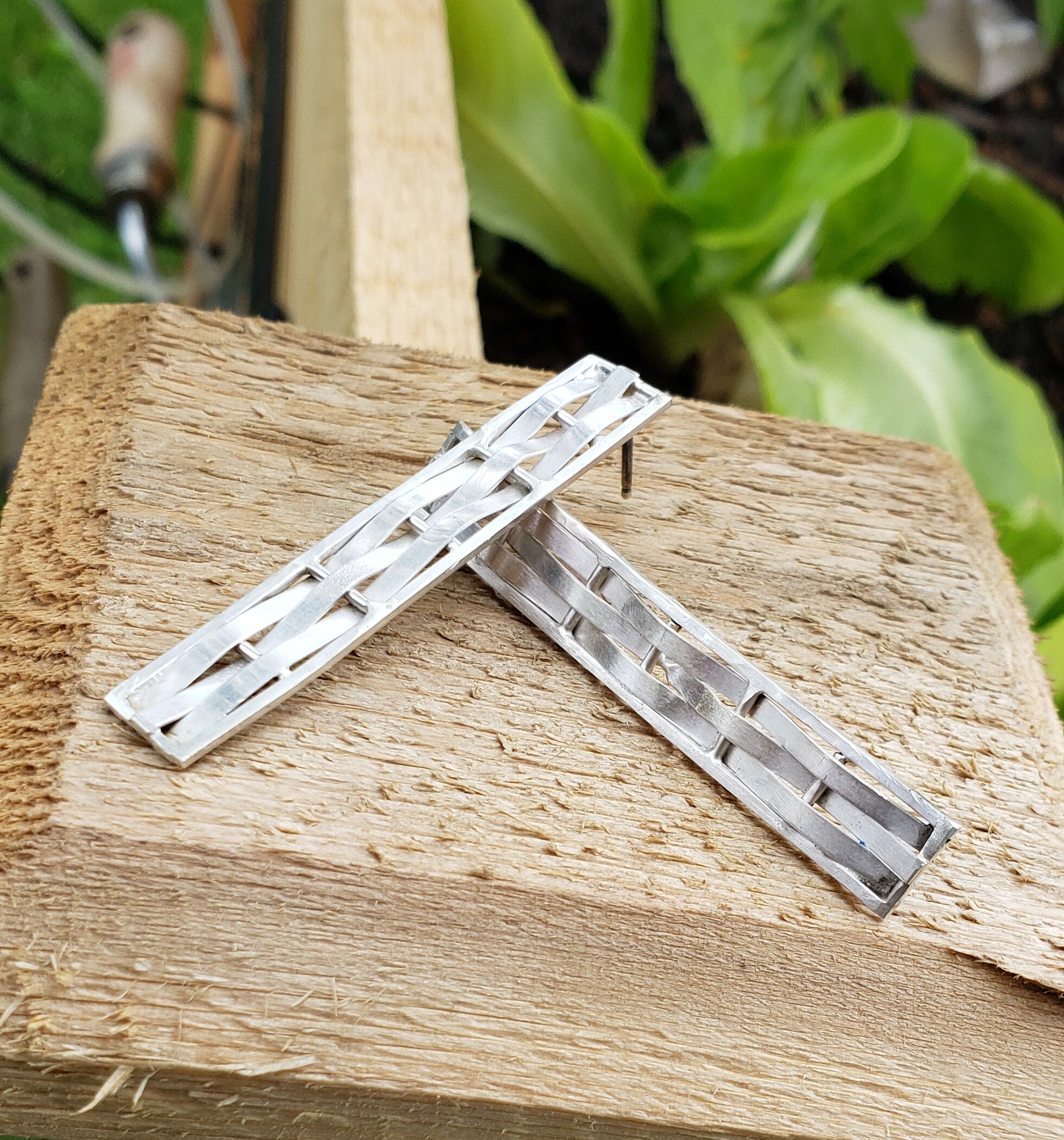 Classic Woven Earrings