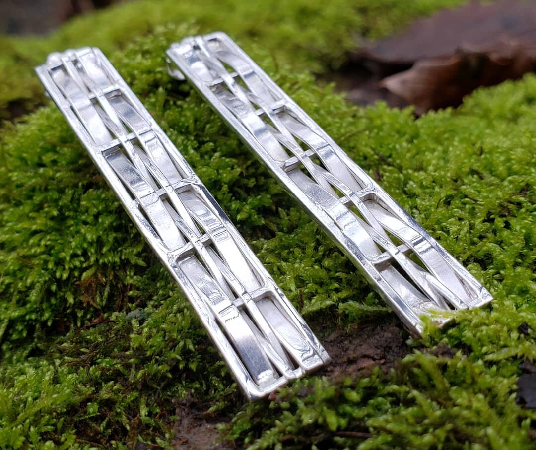 Retro Woven Earrings