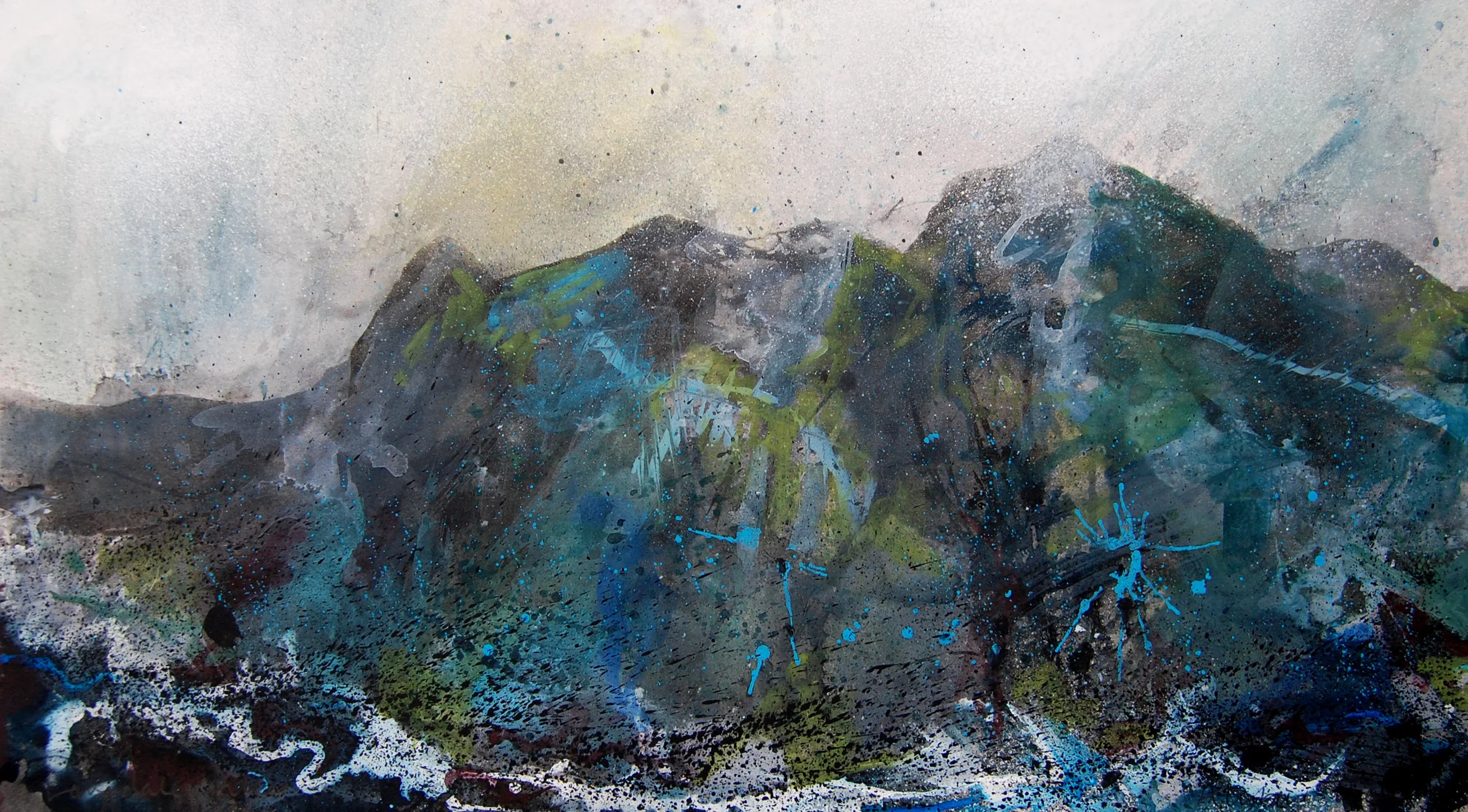 Langdale Pikes - in the rain ii