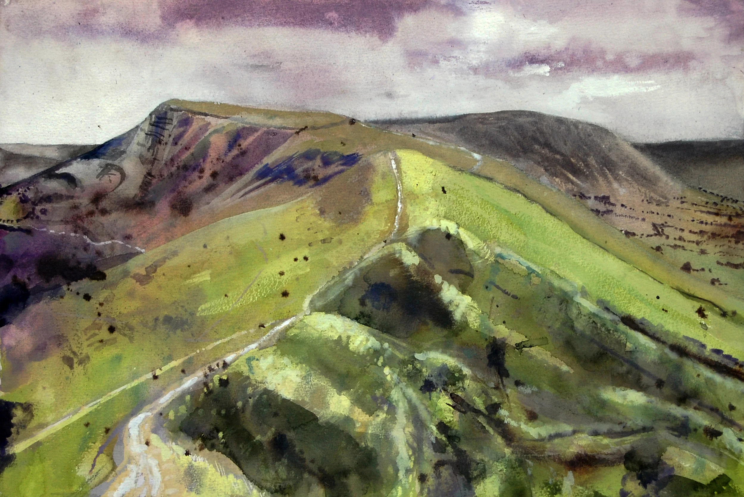 Mam Tor from Back Tor