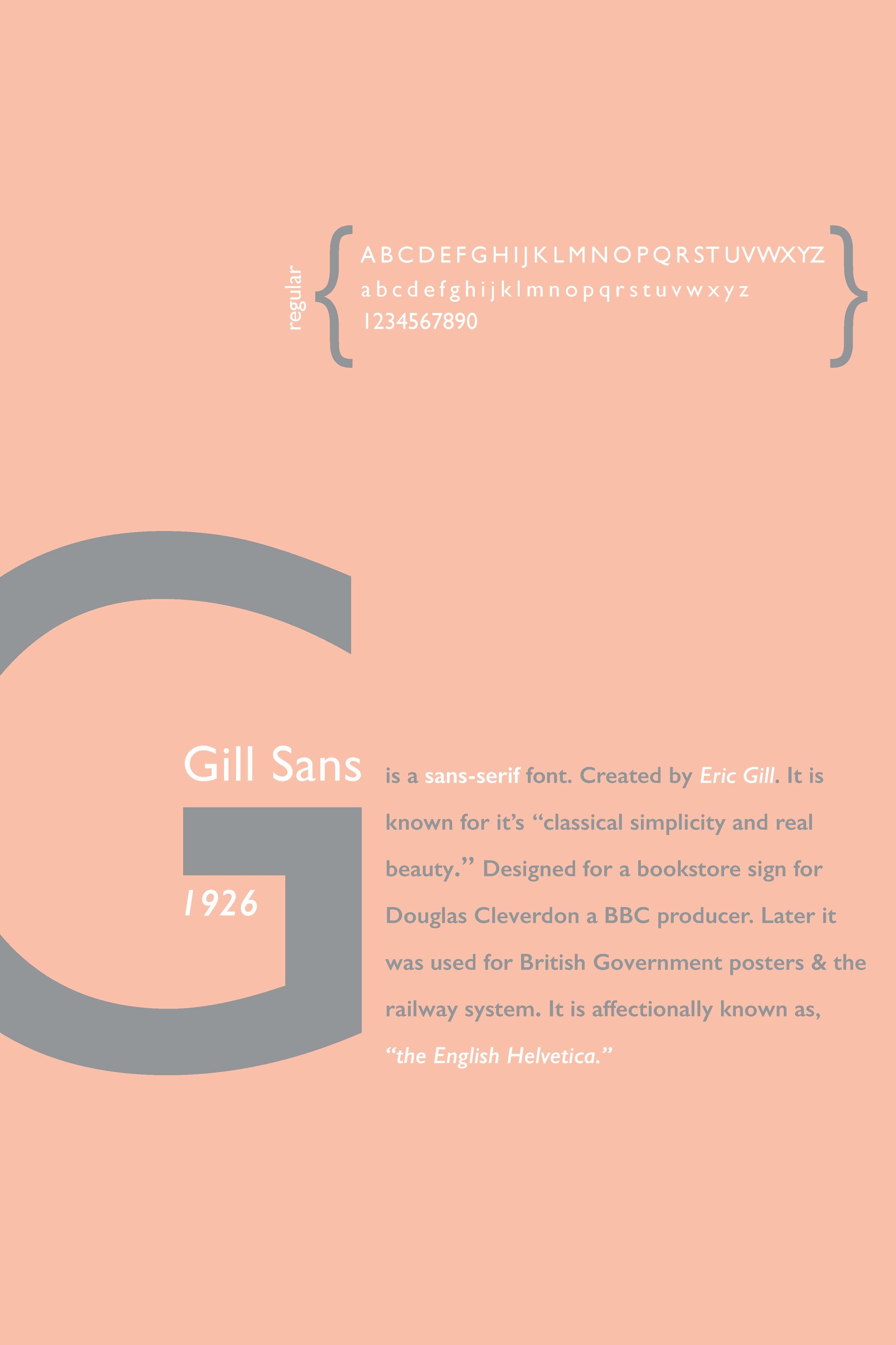 Font Poster
