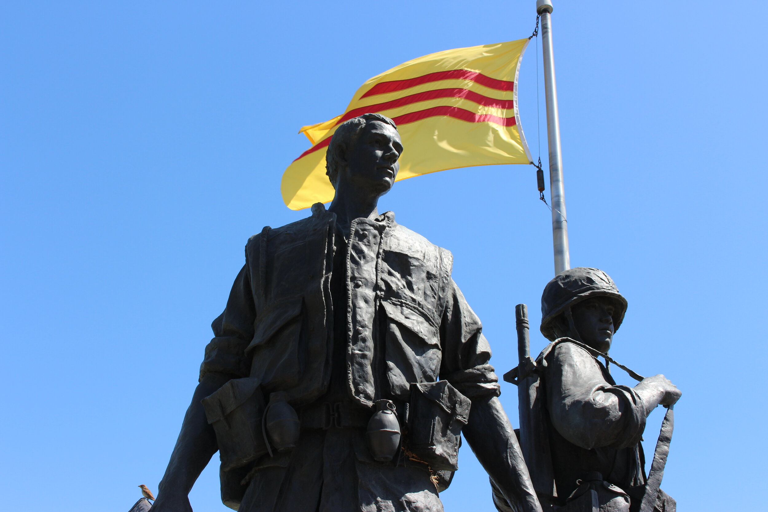  Vietnam War Memorial in Westminster, photograph courtesy of Orange County Archives. 