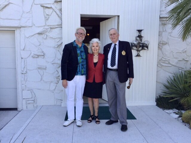 Josh Agle with Deirdre and Bill Megill 