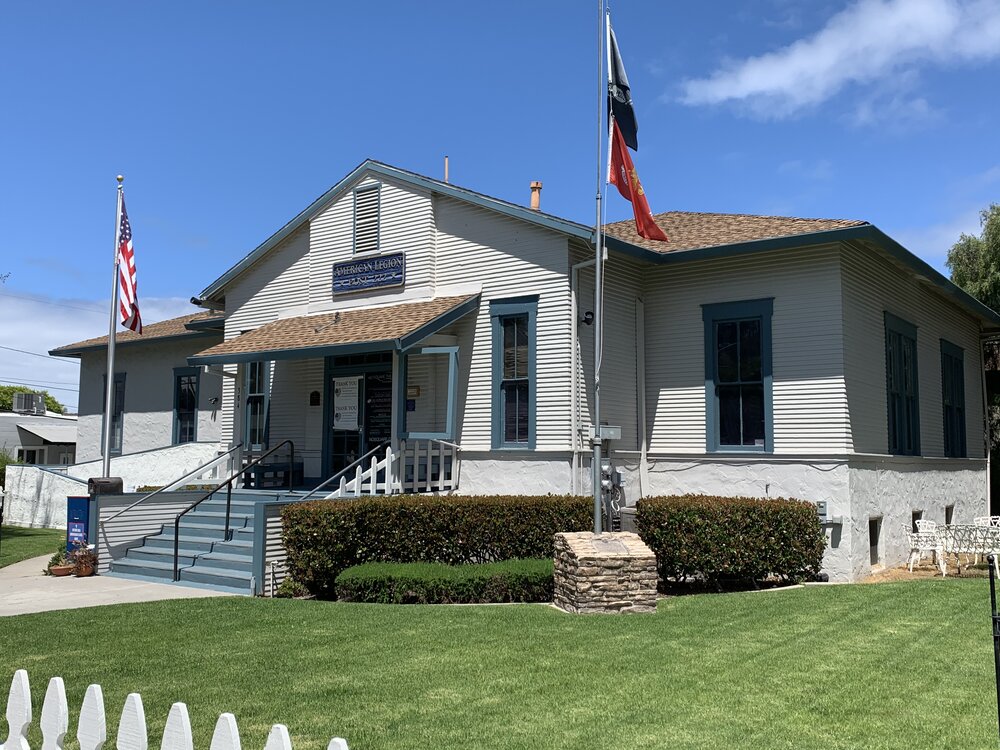 384 Legion Street. First schoolhouse, moved here in 1929.