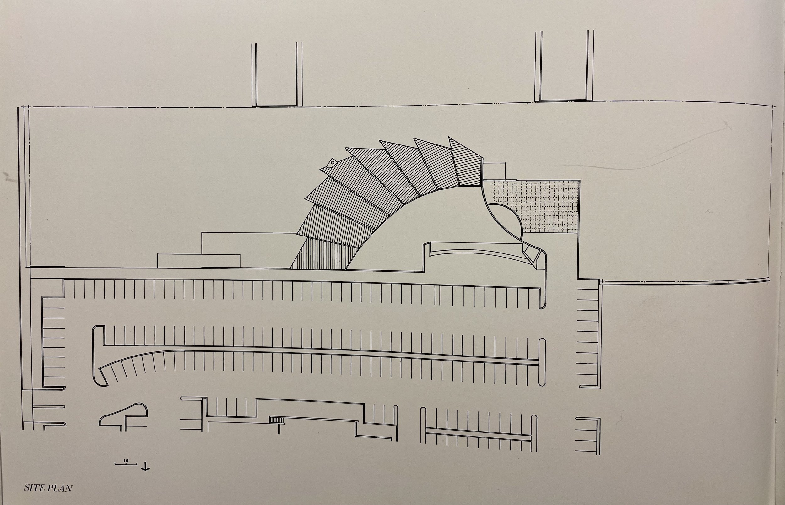 Fountain Valley Library site plan