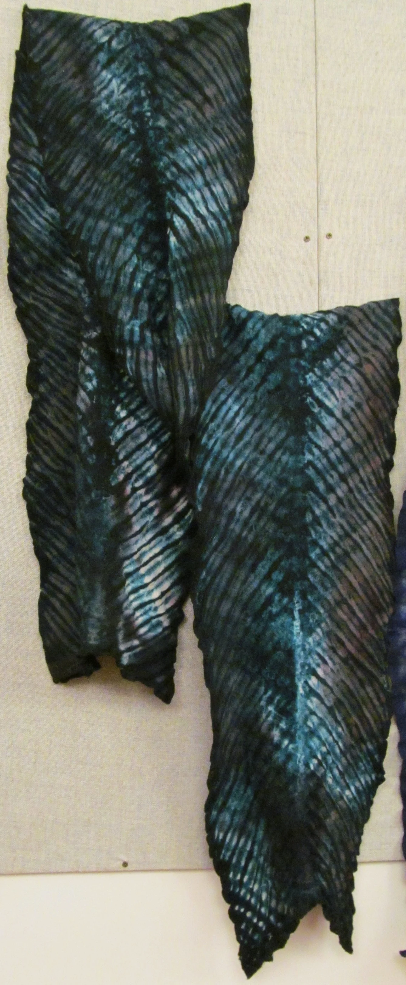 Shibori scarf